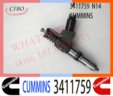 Инжектор топлива CUMMINS экскаватора 3411759 одобренный ISO неподдельный